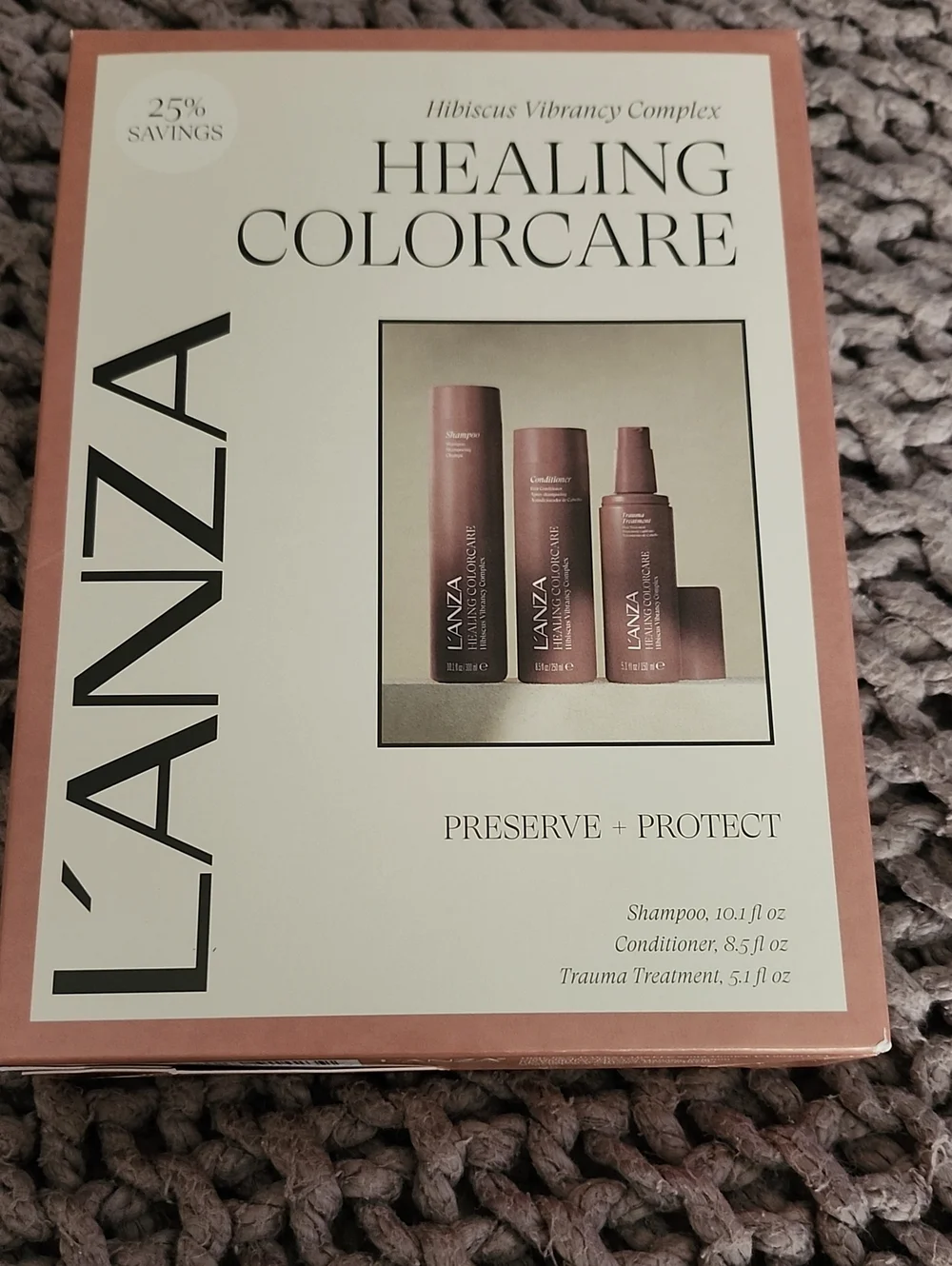Healing Colorcare Hair Set - Rose/Terracotta